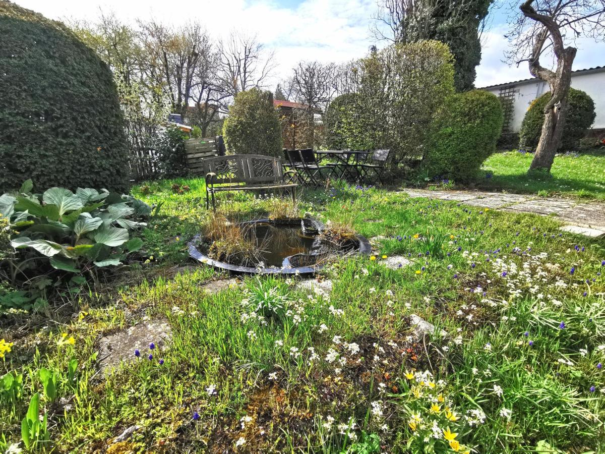Bohnapartments Ega Stadtblick - Garten - Wlan - Naehe Theater Ega Und Messe Erfurt Exterior photo